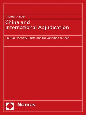 cover image of China and International Adjudication